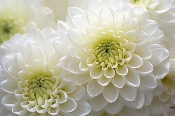White Chrysanthemum Elegance: Celebrations, Floral Arrangements, and Autumn Wedding Decor Concept.