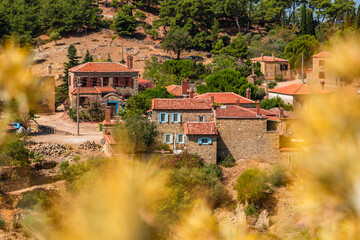 Adatepe is an old Turkish village in Kucukkuyu, Canakkale. , Zeus watched the Trojan War from an...
