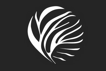 Creative leaf isolated on white Logo Design for Advertising and Marketing