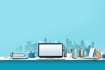 Naklejka premium business background wallpaper simplistic business concepts