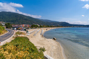 Ocaklar Beach view in Bandirma Town of Turkey