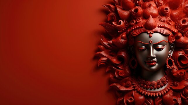 happy durga paja, Generative AI