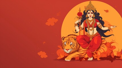 happy durga paja, Generative AI
