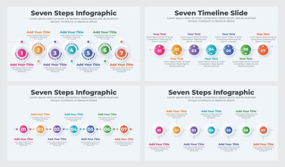 Vector business infographic elements collection