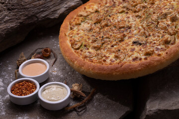 Deliciously Hot and Fresh Pizza Straight from the Oven!