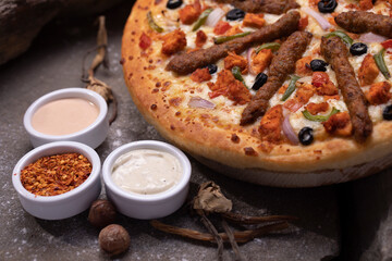 Deliciously Hot and Fresh Pizza Straight from the Oven!