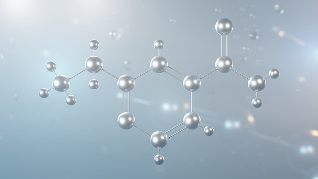 ethionamide molecular structure, 3d model molecule, antituberculosis agents, structural chemical formula view from a microscope