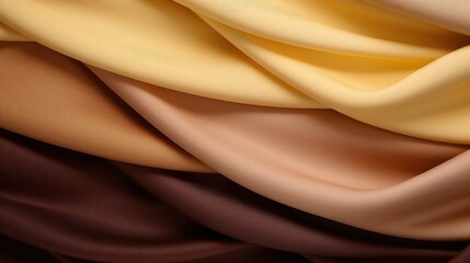 Beige and yellow pale brown silks background