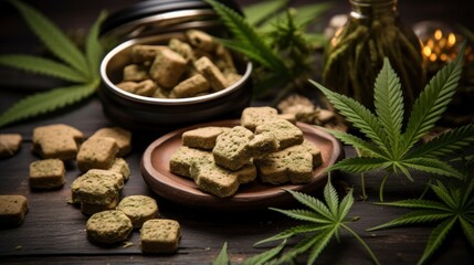 Soothing Cannabis Pet Treats  CBD for anxiety