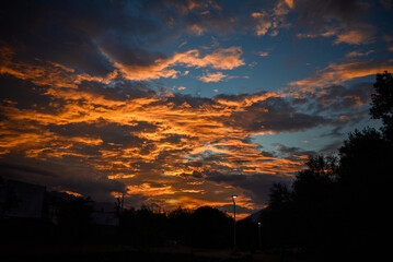 atardecer