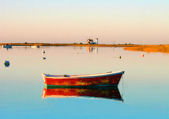 Sunsrise at Stage Harbor Lighthouse at Chatham, Cape Cod