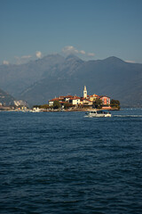View of Fishermen's Island, Stresa.
