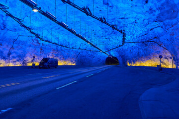 Laerdal tunnel, the longest road tunnel on earth