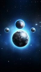 TARDIS time maschine, from the famous British sci-fi, Doctor Who, blue phone box, travel trought space and time, Generative AI
