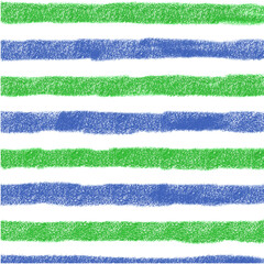 Blue Green Stripe Hand Drawn Background