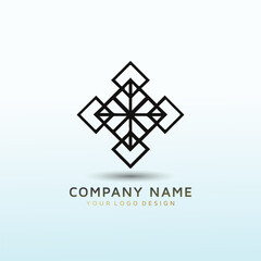 Cannabis viper company vector logo design