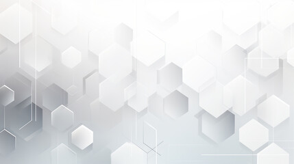 Obraz premium White abstract background, in the style of light white and light gray. Created with Generative AI