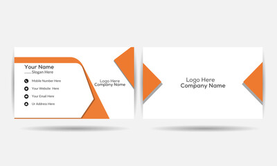 Set of new modern business card print templates .Simple Business card layout. Double - sided creative business card template .vector illustration. Business card design it is my own work.