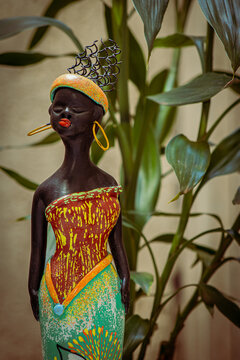 Retrato de uma boneca de barro