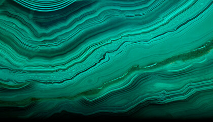 textured sample of jewelry material known as: Green Malachite - obrazy, fototapety, plakaty