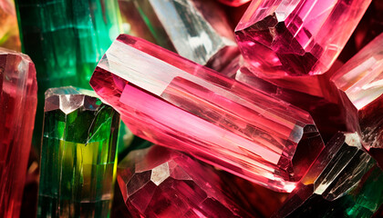 textured sample of jewelry material known as: tourmaline stone