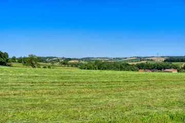 Mostviertel, Hügelland, Voralpenland, Niederösterreich, Amstetten, Haag, Stadt Haag, Strengberg, Hügel, Felder, Landwirtschaft, Sommer, Frühling, Herbst, Aussicht, Fernsicht, Wald, Wiese, Felder, Feld