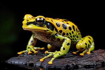 Fototapeta premium Colorful rainforest poison frog