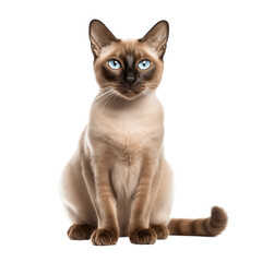 Tonkinese_cat_cute_whole_body_no_shadow_highest_resol