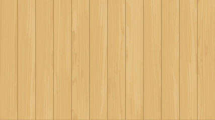 木の板の背景素材　木目　茶色　ベクター　16:9　横位置