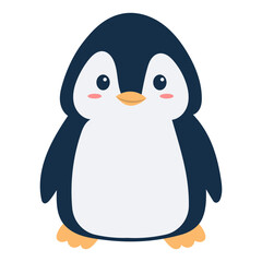 cute penguin illustration