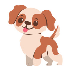 cute dog illustration