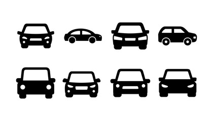 Car icon vector. Car sign. sedan