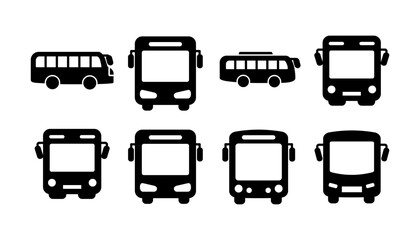Bus icon vector. bus vector icon