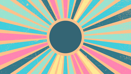 Sun burst Pattern. Vector illustration