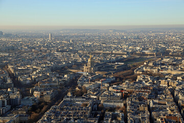 West Paris - View from Montparnasse Tower, Paris, France