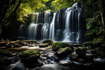 waterfall in the forest