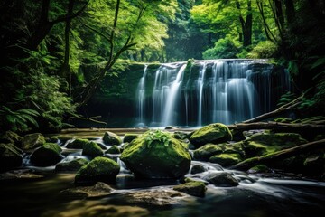 waterfall in the forest