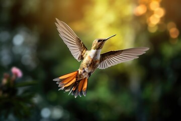 Fototapeta premium hummingbird in flight
