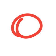 Highlight hand drawn circle