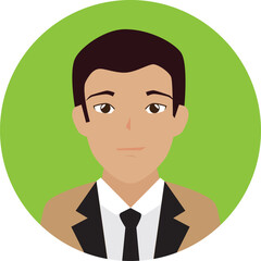 Face vector hand drawn profile