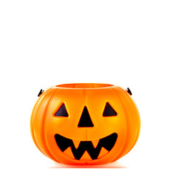 Halloween Jack o Lantern Pumpkin with a spooky face