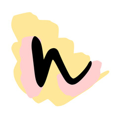 Colorful Alphabet Letters Illustration