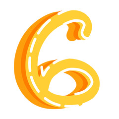 Obraz premium Alphabet Letters Illustration