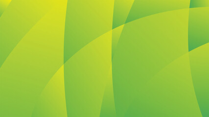 Fototapeta na wymiar Bright green gradient polygon abstract background