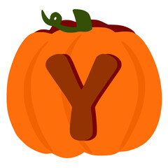 Alphabet Letter Font for Halloween