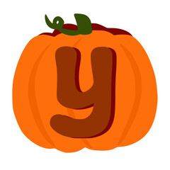 Alphabet Letter Font for Halloween