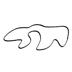 Line Abstract Hand Drawing