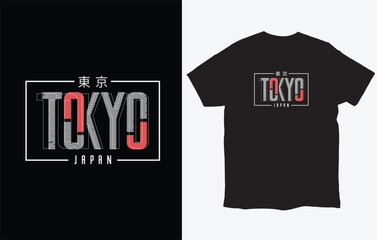 Fototapeta premium Tokyo t-shirt and apparel design