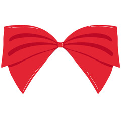 red ribbon bow