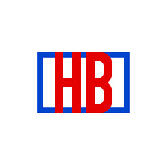 HB typography illustrative brand name monogram.